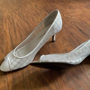 Wedding Shoes - Silver Size 7-1/2